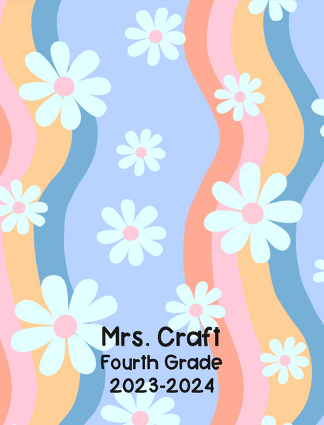 Groovy Retro Flowers